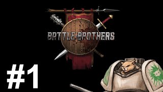 Lets Play Battle Brothers EA  Episode 1  ASSEMBLE THE ARMY [upl. by Beattie449]