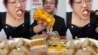 Mukbang food challeng new 2024 with real sound 2024 d9mukbang mukbang [upl. by Eanore]