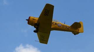 Pair of Yak 52s at IWM Duxford [upl. by Iinde]