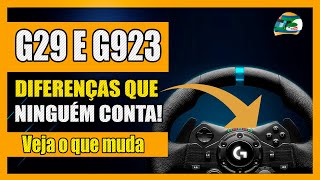 O QUE MUDA DO G29 PARA O G923 – As Pessoas Perguntam [upl. by Ydnil874]