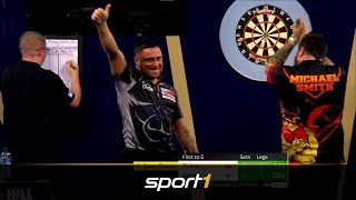 Historisch Price knallt den dritten 9Darter raus  SPORT1  DARTS WM 2022 [upl. by Enrique]