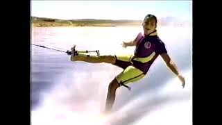 1997 Frosted Flakes Commercial Team Tiger bare foot water skieing [upl. by Edwine504]