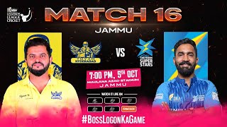 Live Match 16  Toyam Hyderabad VS Southern Super Stars  Legends League Cricket 2024 [upl. by Obaza]