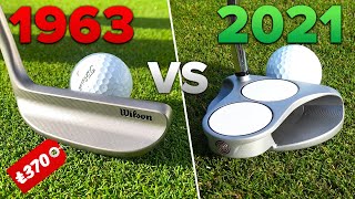 LEGENDARY putters tested head to head challenge  Wilson Staff Model 8802 Putter Review [upl. by Dewees89]