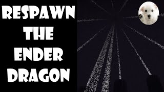 Respawn ender dragon in bedrock java all versions [upl. by Murton]