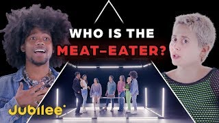 6 Vegans vs 1 Secret Meat Eater  Odd Man Out [upl. by Notled]