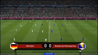 Germany vs Bosnia and Herzegovina  Uefa Nations League  Live Football Match  4K [upl. by Yeldar]