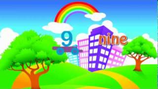 los numeros en ingles infantil [upl. by Iggep]