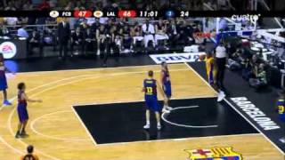 Regal FC Barcelona  Los Angeles Lakers NBA Europe Live Tour 2010 7102010 [upl. by Nosiaj]