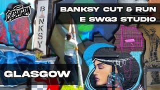 Glasgow Street Art e Banksy Cut amp Run EP02  Dalla mostra di Banksy alla SWG3 [upl. by Asirahc750]