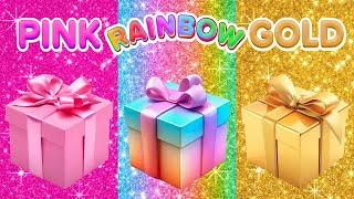 Choose Your Gift 🎁🌈👑  3 Gift Box Challenge [upl. by Fenton]