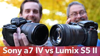 Panasonic Lumix S5 II vs Sony a7 IV  Which is Better [upl. by Ojiram858]