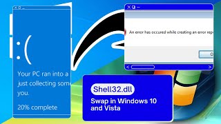 Swapping shell32dll in different Windows Operating Systems [upl. by Dannel]