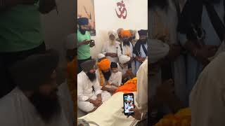 Sandeep Singh sunny soorma parol te pita ji de saskar te darshan [upl. by Allimrac803]