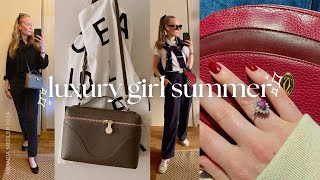 my most worn designer items this summer  let’s chat about the best luxury items for summer ✨ [upl. by Eriha]