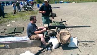 Firing the FN M3 50caliber machine gun [upl. by Nary]