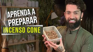 COMO FAZER INCENSO CONE DE FORMA RÁPIDO E FÁCIL  PETER PAIVA [upl. by Adnanref162]