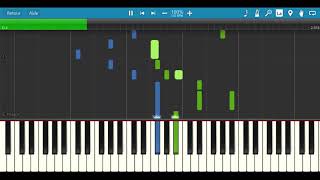 Aruarian Dance  Nujabes Synthesia [upl. by Sontich846]