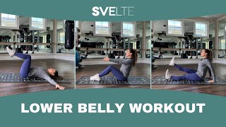 Basic Lower Belly Workout For Beginners [upl. by Kelbee]