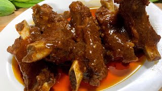 GAWIN MO ITO SA PORK RIBS MO  Super Yummy Baby Back Ribs in Barbecue Sauce [upl. by Oiratnom]