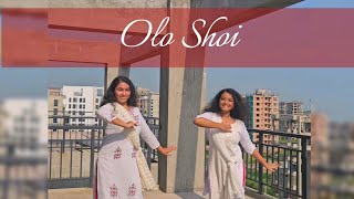 Olo Shoi  ওলো সই❤️  Rabindra Sangeet  Somlata Acharyya  Dance Cover  Risha amp Rodela Soft Mind [upl. by Nolie422]