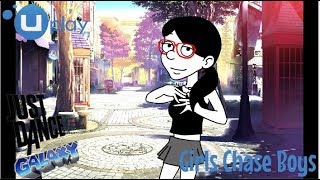 Just Dance Galaxy Girls Chase Boys GoAnimate Fanmade [upl. by Emor]