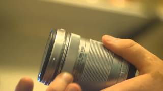 Review of Olympus M Zuiko 40150mm F4056 Lens [upl. by Romelle]