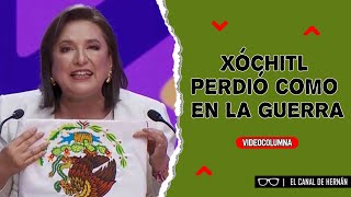 XÓCHITL PERDIÓ como en la GUERRA  Hernán Gómez [upl. by Saltsman979]