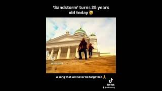 Sandstorm turns 25 years old today sandstorm darude darudesandstorm [upl. by Sivrup]