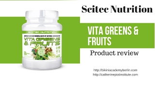 Scitec Nutrition Vita Greens amp Fruits Product review [upl. by Ledda901]