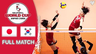 Japan 🆚 Korea  Full Match  Women’s Volleyball World Cup 2019 [upl. by Miah244]