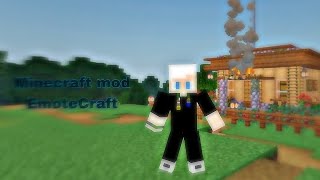 Minecraft 1165  Огляд мода Emotecraft  foldcraft launcher  for android gameplay [upl. by Nerad794]