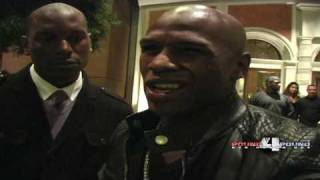 Floyd Mayweather takes shots at Shane Mosley [upl. by Ahseken]