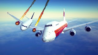 Midair Collisions and Emergency Landings 2  Besiege [upl. by Furr]