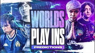 WORLDS 2024 PLAYINS PREDICTIONS [upl. by Neille]