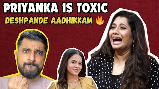 PRIYANKA DESHPANDE EXPOSED 🔥  Priyanka VS Manimegalai  Priyanka Deshpande Needs To Stop 🙏  CWC [upl. by Ethbun352]