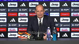 ALLEGRI post JuveUdinese 01 conferenza stampa quotNon diamo tutto per perduto lInterquot [upl. by Ennirroc]