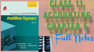 Subsidiary Book Class11  Full Solution  Asmitas Publication Accounting Book  chapter 5NEB [upl. by Willman811]