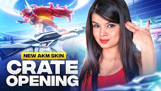 Opening amp Maxing New AKM Skin 😍  Krutika is Live [upl. by Petracca320]