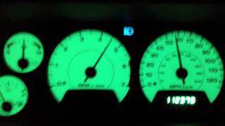 Jeep Grand Cherokee wj 47 060 acceleration [upl. by Haras692]