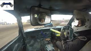 Onboard 440 Macauley’Big Mac’Mills Unlimited Bangers Icebreaker at Kings Lynn 21124 Heat 7 BRCM [upl. by Eiramllij]