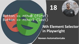 18  Nth Element Selector in Playwright  Playwright with Java [upl. by Sema125]