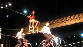 The Fabulous Wallenda Family Circus  High Wire Act [upl. by Naut]