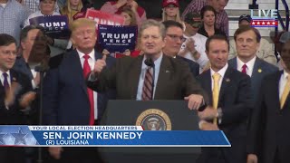 Louisianas Republican congressional delegation takes podium at Trump rally [upl. by Carlene]