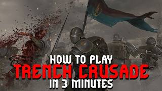 How To Play TRENCH CRUSADE Medieval WW1 Body horror [upl. by Louisette]