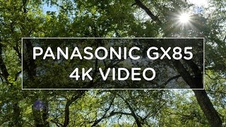 4K RECORDING ON THE PANASONIC GX85 [upl. by Shayn709]