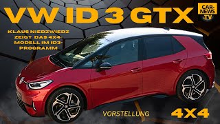 Volkswagen ID3 GTX  Der Allrad ID3 mit 285 PS [upl. by Darton]