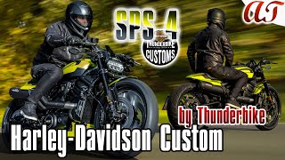 2023 HarleyDavidson SPORTSTER S Custom SPS 4  AampT Design [upl. by Holtz]