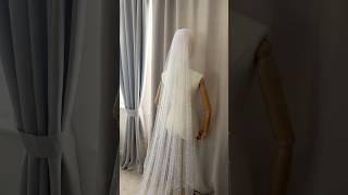 Wedding Veil DIY How to make Bridal Veil Anita Benko Bridal wedding bridal [upl. by Eicul577]