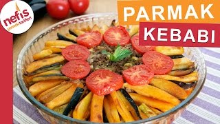 Fırında Patlıcanlı Parmak Kebabı Tarifi  Fırında Yapılan Yemekler  Nefis Yemek Tarifleri [upl. by Airel629]